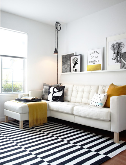 contemporary family room by Studio Revolution